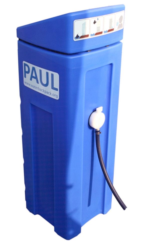 Wasserrucksack - Paul - Portable Aqua Unit for Lifesaving